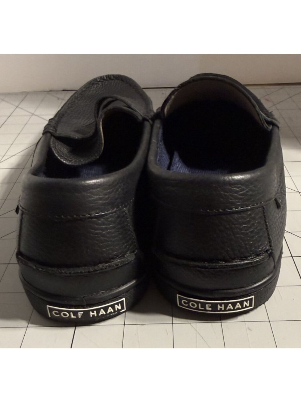 Cole Haan Nantucket Penny Loafers Black Leather Men's Size 9M NWOB C27785 - Picture 3 of 8